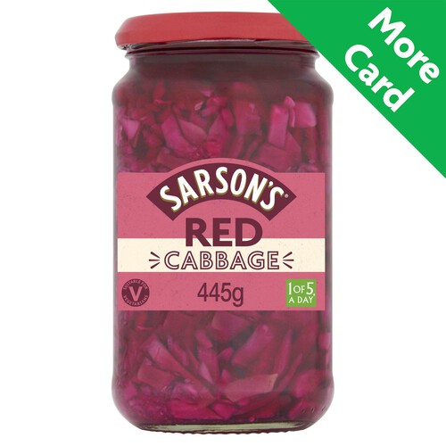 Sarson's Sweet And Mild Red Cabbage (445g)