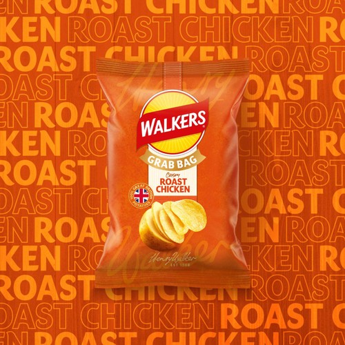 Walkers Roast Chicken Crisps 45g