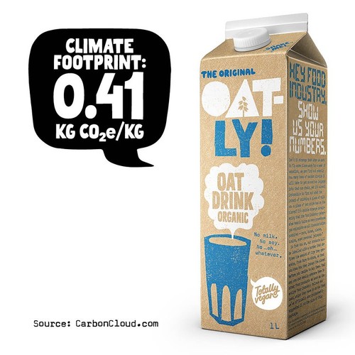Oatly Oat Drink Organic Chilled 1L