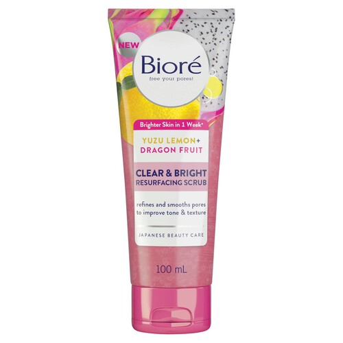 Biore Clear & Bright Resurfacing Scrub