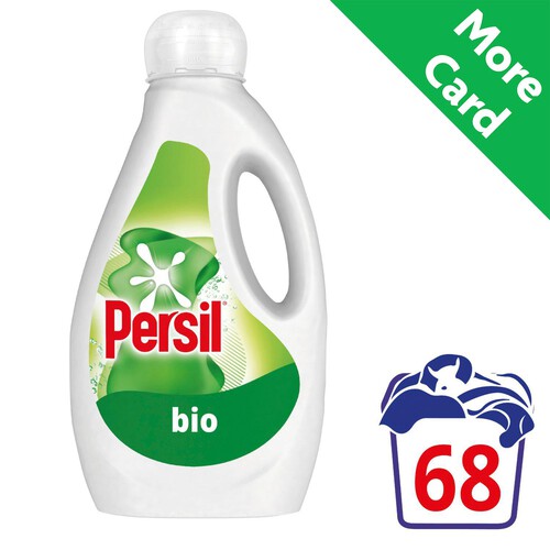 Persil Bio Liquid Laundry Washing Detergent 68 Washes