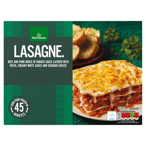 Morrisons Beef Lasagne 
