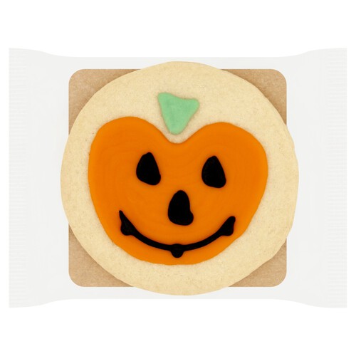 Morrisons Pumpkin Shortbread Biscuit