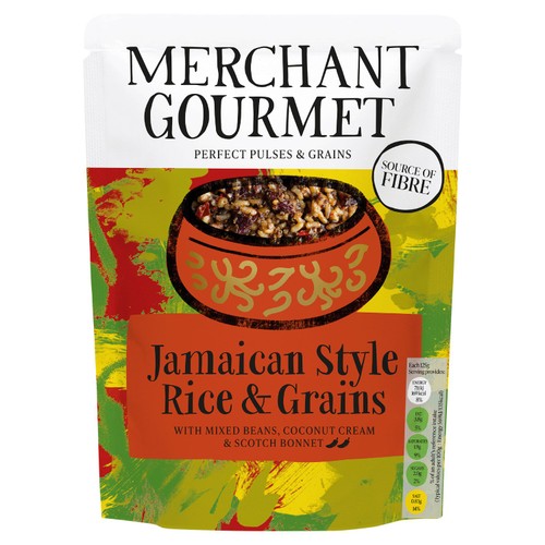Merchant Gourmet Fiery Jamaican Style Pulses & Grains