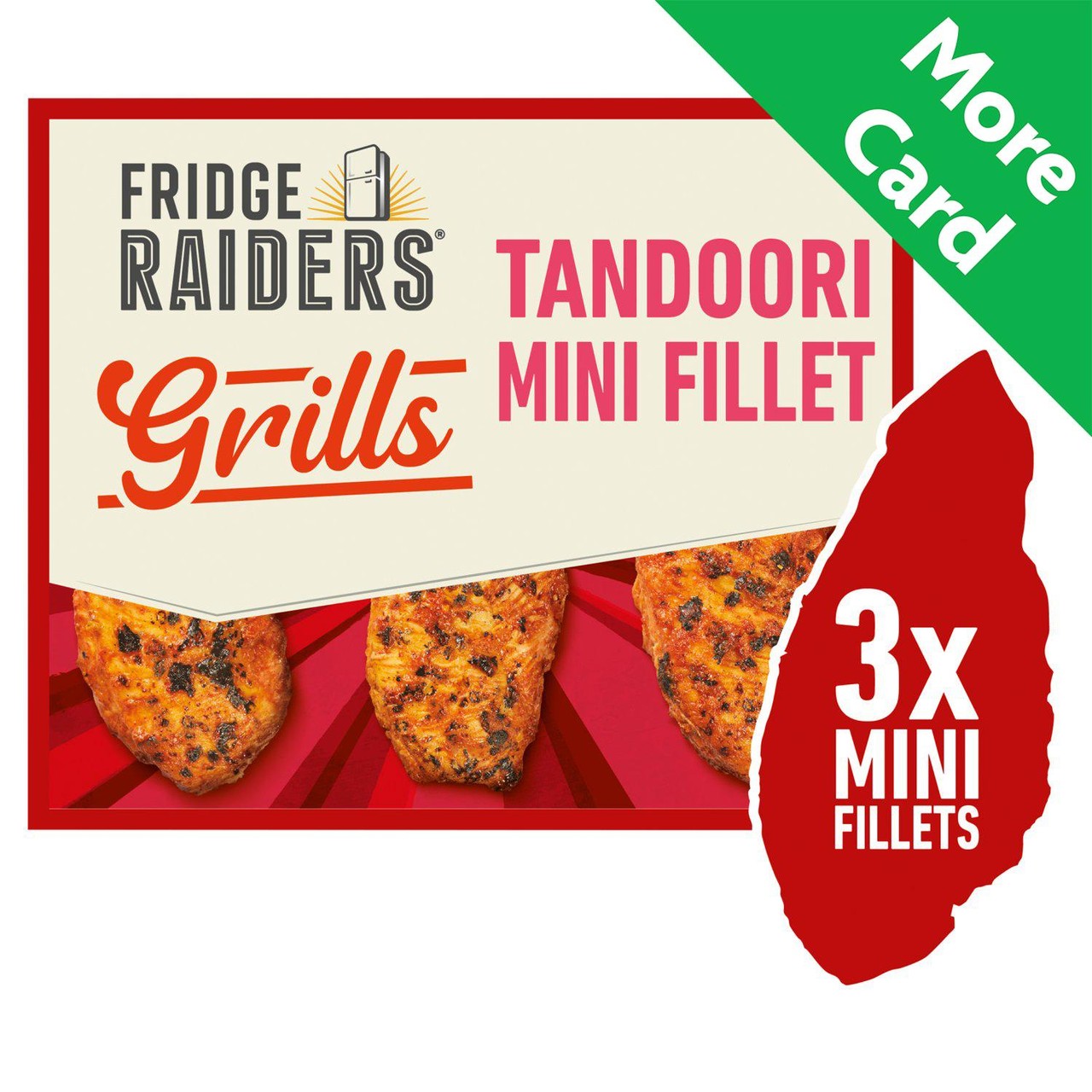 Fridge Raiders Grills Tandoori Chicken Mini Snack Fillets 3x35g