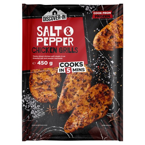 Discover In Salt & Pepper Grills Flatties 