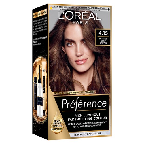 L'Oréal Preference L'Oreal Paris Preference 4.15 Caracas Intense Deep Brown Permanent Hair Dye