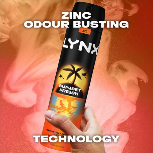 Lynx Body Spray Sunset Fresh   250ml