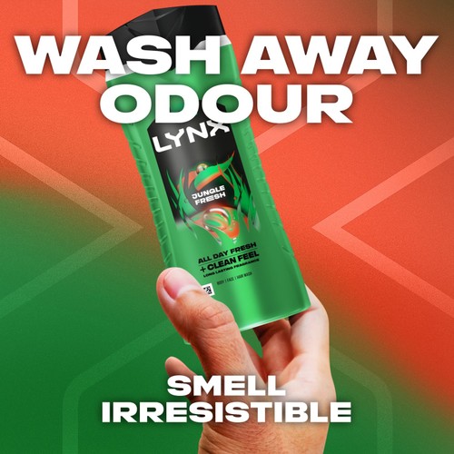 Lynx Bodywash Shower Gel Jungle Fresh 500ml