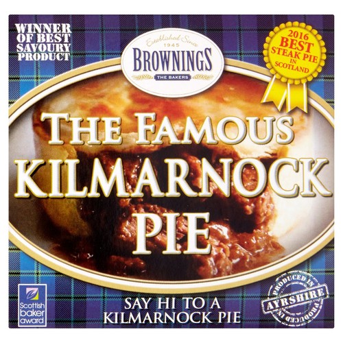 Brownings the bakers kilmarnock pie