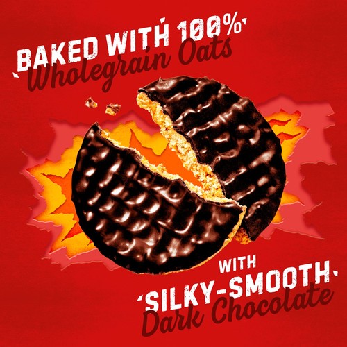 McVitie's Dark Chocolate Hobnobs Biscuits The Oaty One 262g