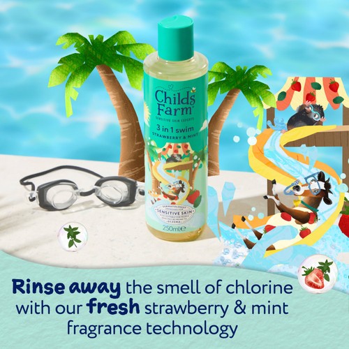 Childs Farm 3 In 1 Swim Strawberry & Organic Mint