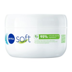 NIVEA Soft Moisturiser Cream for Face Hands & Body