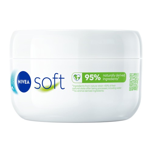 NIVEA Soft Moisturising Cream for face, hands and body