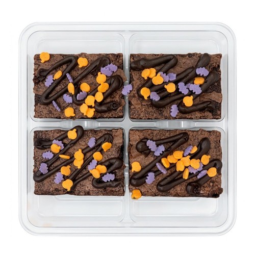 Morrisons Halloween Brownie 4 Pack