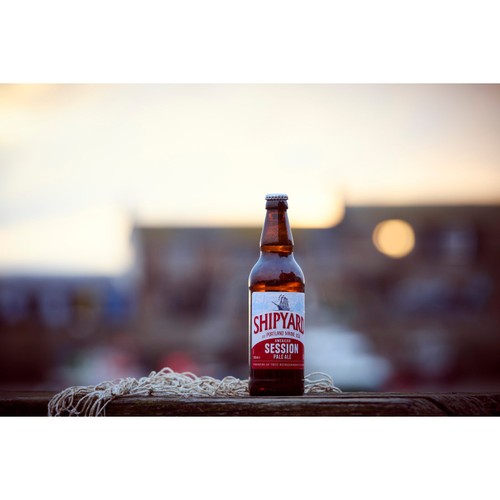 Shipyard Session APA Ale Beer Bottle