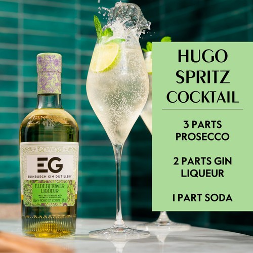 Edinburgh Gin Elderflower Liqueur (Abv 20%)