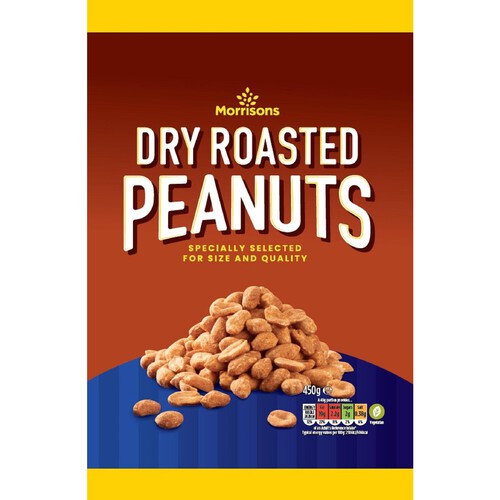 Morrisons Dry Roasted Peanuts 