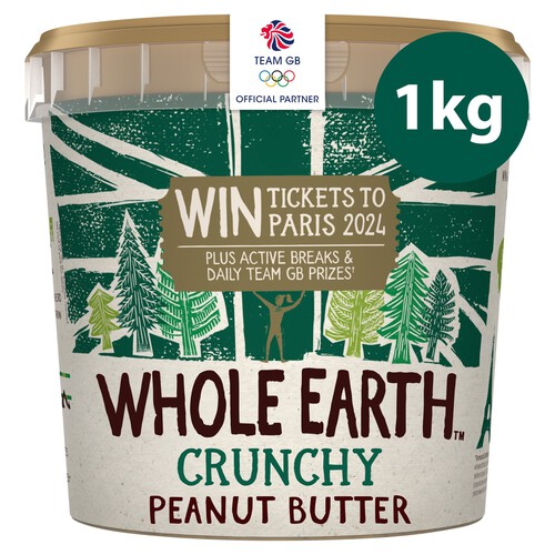 Whole Earth Crunchy Peanut Butter 