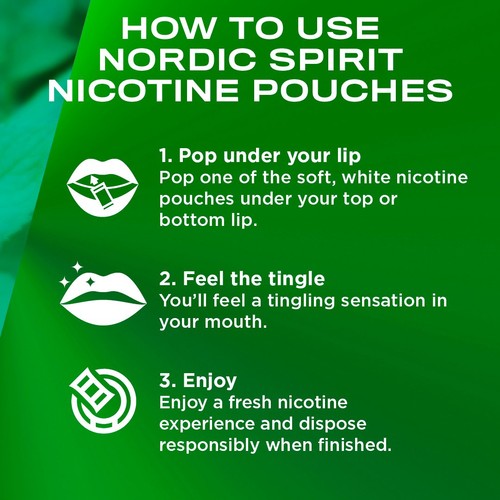 Nordic Spirit Sweet Mint Extra Strong 11mg Nicotine Pouches