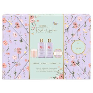 Baylis & Harding Royale Garden Gift Wrapped Candlelit Gift Set