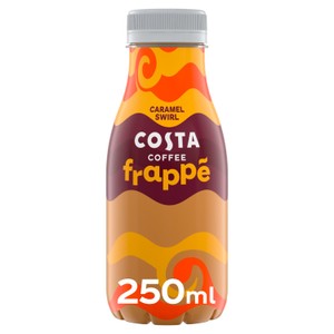 Costa Coffee Frappe Caramel Swirl Iced Coffee