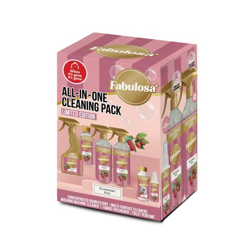 Fabulosa Raspberry Kiss Cleaning Bundle