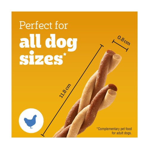 Pedigree Rodeo Adult Dog Treats Chicken 7 Sticks