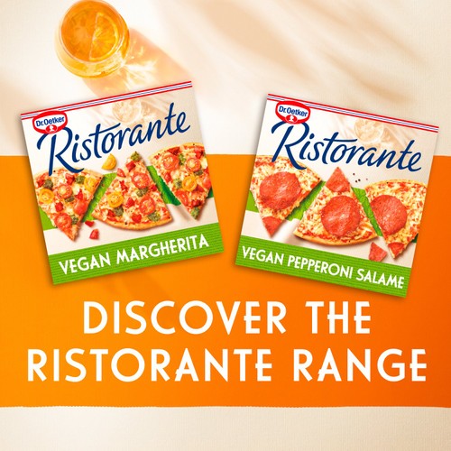 Dr. Oetker Ristorante Vegan Pepperoni Salami Pizza 