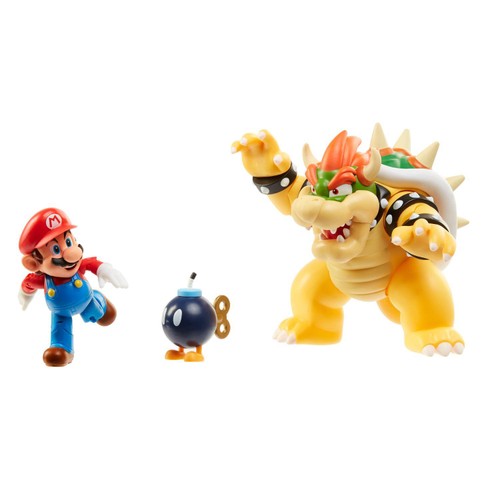 Super Mario Vs Bowser Diorama Set