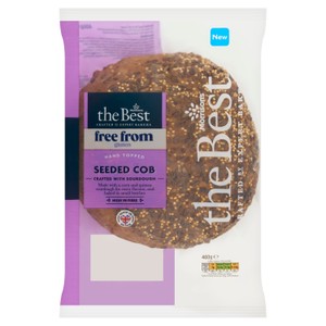 Morrisons The Best Free From Seeded Cob 400g