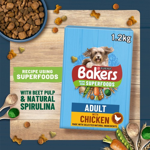 Bakers Dry Dog Food Chicken & Veg