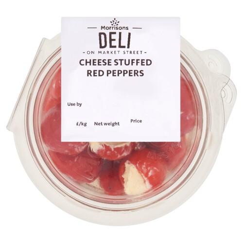 Market Street Deli Cheese Stuffed Red Peppers