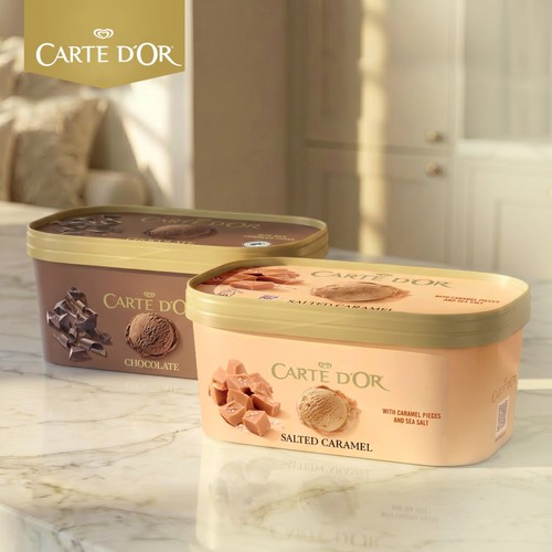 Carte D'or Rich Salted Caramel Ice Cream Tub 900ml