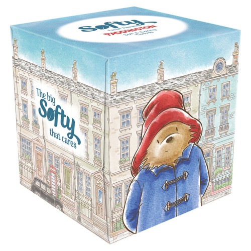 Paddington Bear Cube Tissues 50S