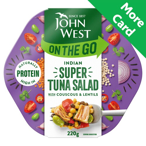 John West On The Go Indian Super Tuna Salad (220g)