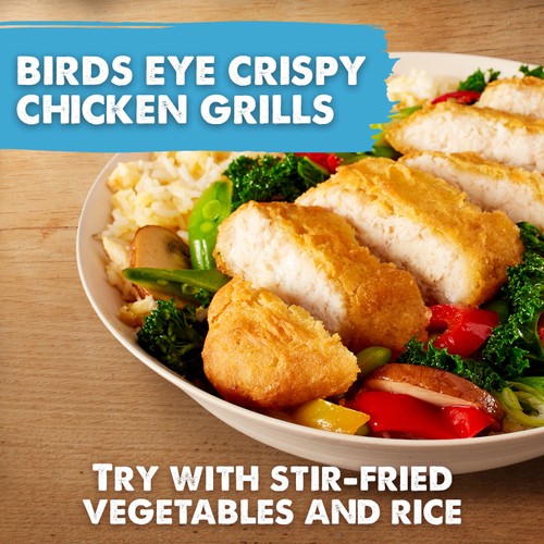 Birds Eye 2 Crispy Tempura Battered Chicken Breast Steaks 170g