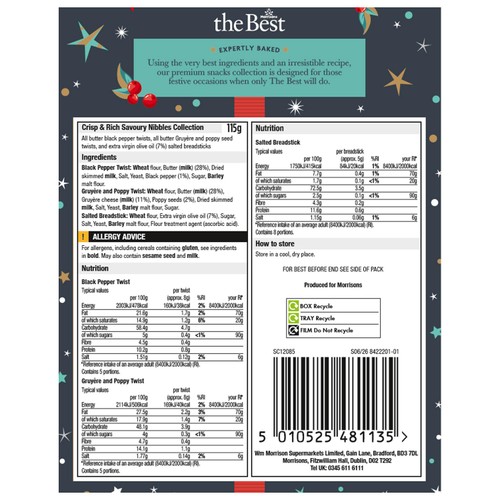 Morrisons The Best Savoury Nibbles Collection 115g