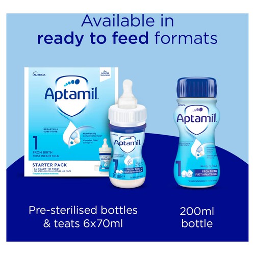 Aptamil 1 First Baby Milk Formula From Birth 