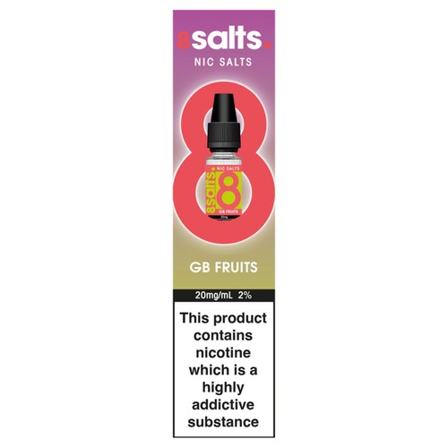 8Salts Nic Salts 20mg Gb Fruits 10ml
