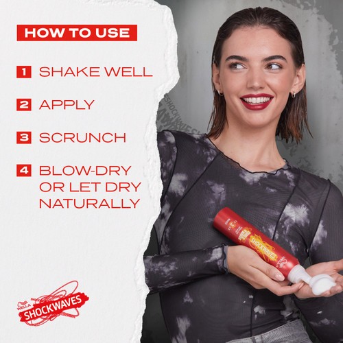 Shockwaves Heat Defence Mousse Volume 200ml – Staw Global - View #2