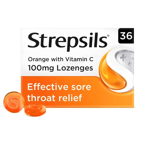 Strepsils Orange Vitamin C