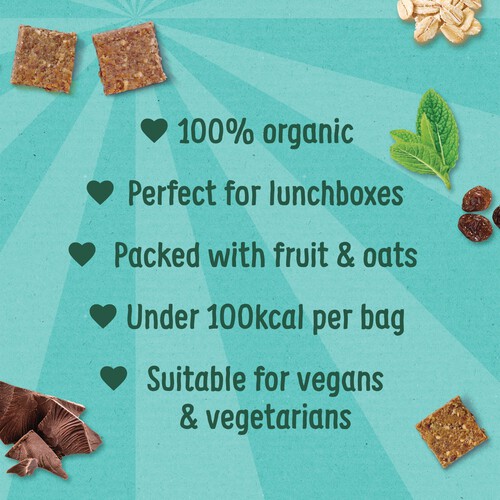 Organix Kids Choco Mint Mini Flapjack Bites