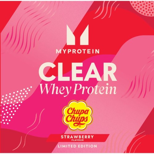 Myprotein Clear Whey Isolate Le Chupa Chups Strawberry 20 Servings