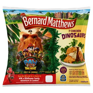Bernard Matthews 7 Chicken Dinosaurs 350g