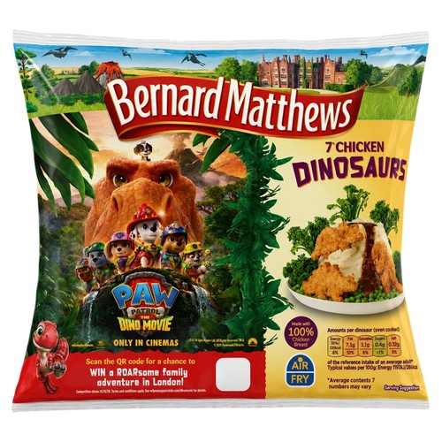 Bernard Matthews 7 Chicken Dinosaurs 350g