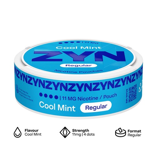 ZYN Cool Mint 11mg Nicotine Pouches 