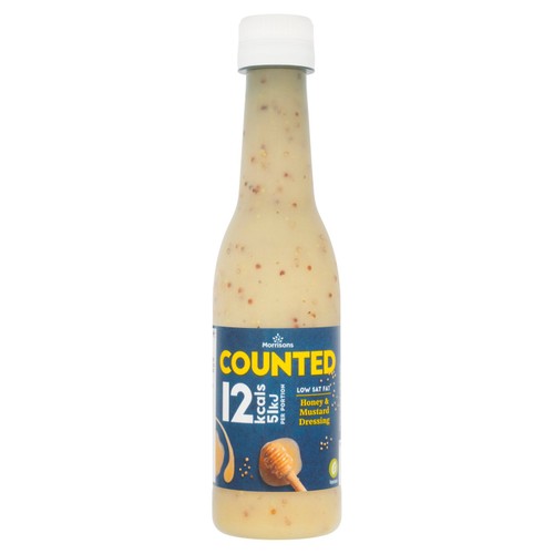 Morrisons counted honey mustard dressing