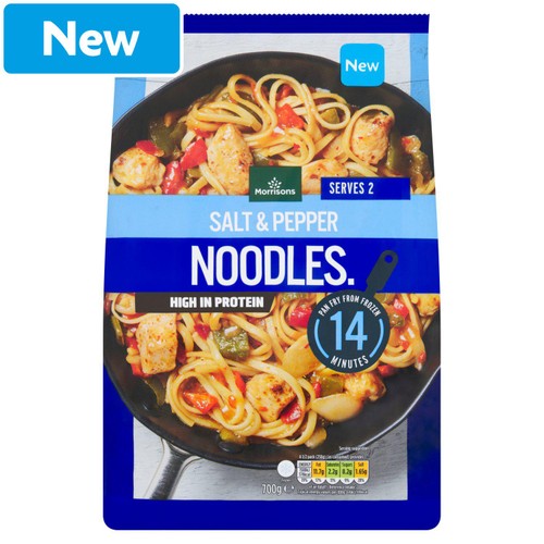 Morrisons salt pepper style chicken noodles