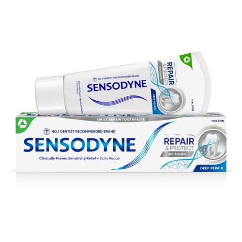 Sensodyne Repair and Protect Whitening Toothpaste for Sensitive Teeth